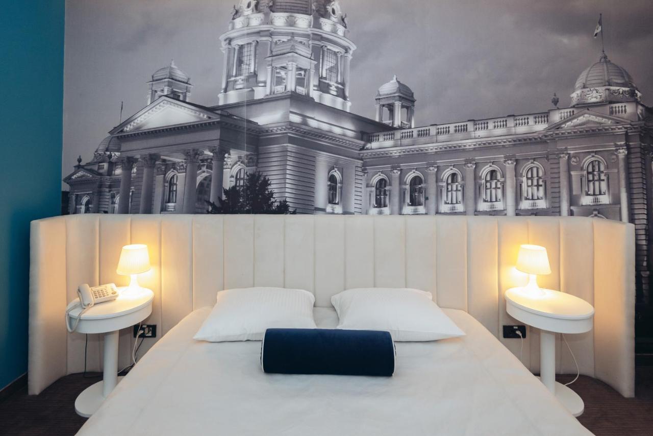 Hotel Passport Garni Belgrad Exterior foto
